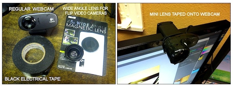 My Wide Angle Webcam Supplies